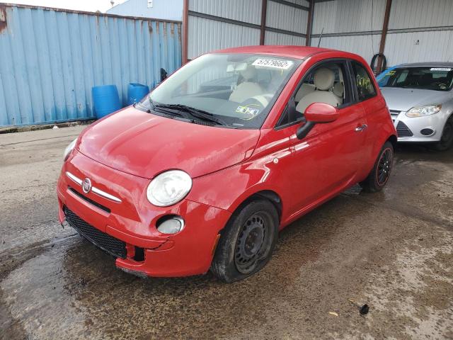 3C3CFFAR3CT114095 - 2012 FIAT 500 POP RED photo 2