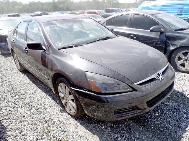 1HGCM66507A061037 - 2007 HONDA ACCORD EX BLACK photo 1