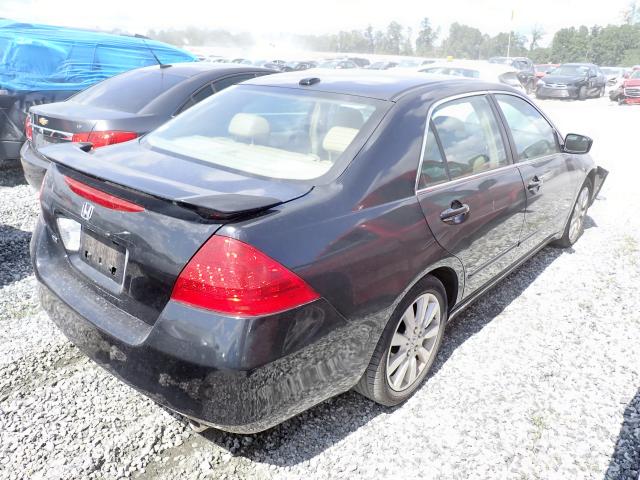 1HGCM66507A061037 - 2007 HONDA ACCORD EX BLACK photo 4