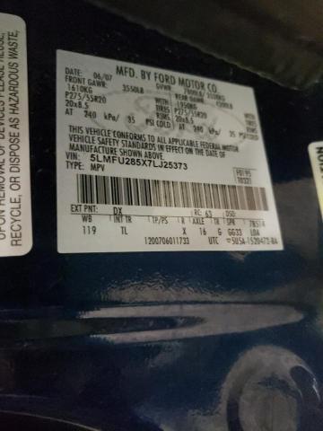 5LMFU285X7LJ25373 - 2007 LINCOLN NAVIGATOR 蓝色 照片 10