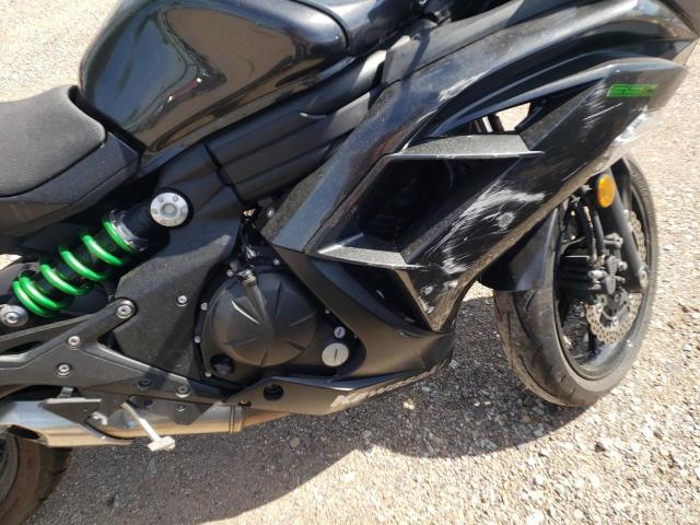 JKAEXEE18GDA21727 - 2016 KAWASAKI EX650 E BLACK photo 7