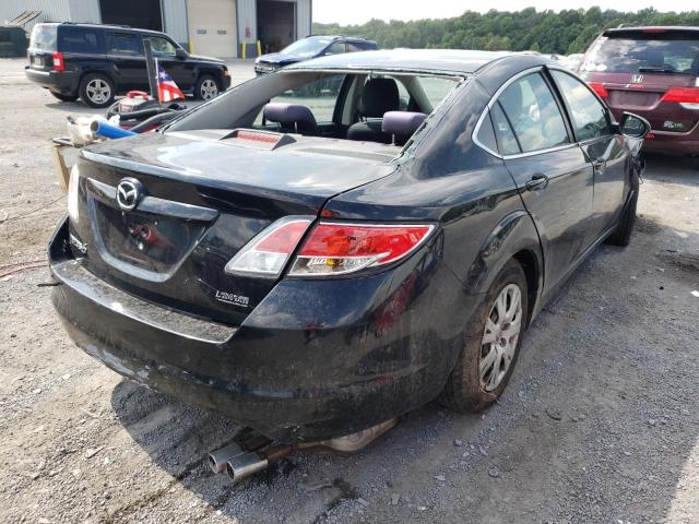 1YVHZ8BH5B5M14076 - 2011 MAZDA 6 I BLACK photo 4