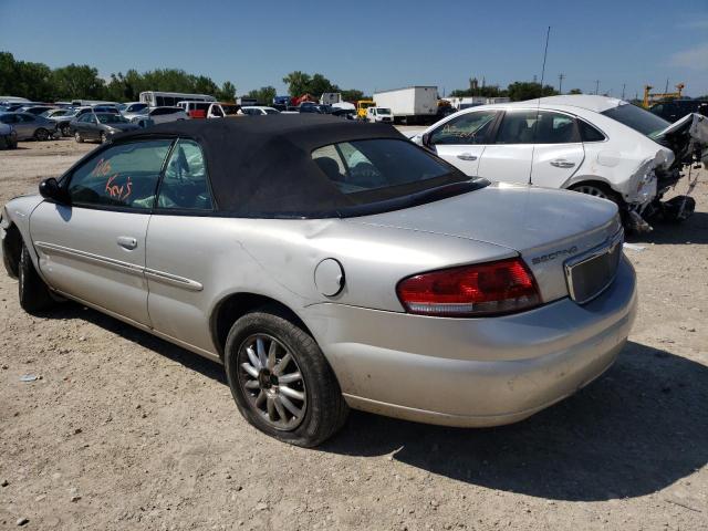 1C3EL65R12N146523 - 2002 CHRYSLER SEBRING LI SILVER photo 3