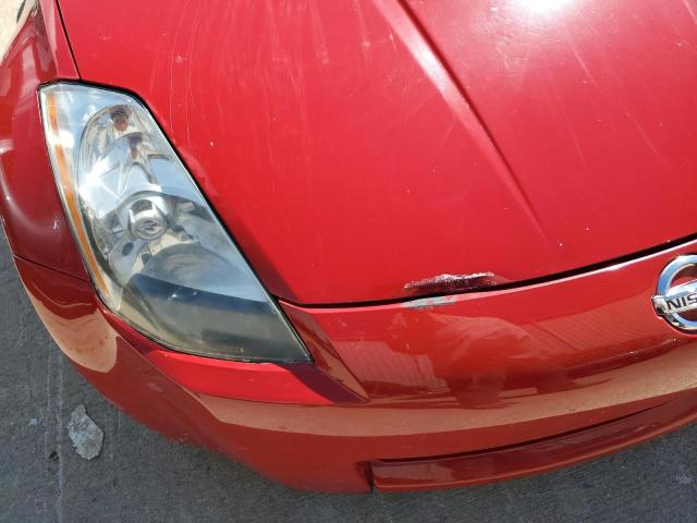 JN1AZ34D34T163645 - 2004 NISSAN 350Z RED photo 10