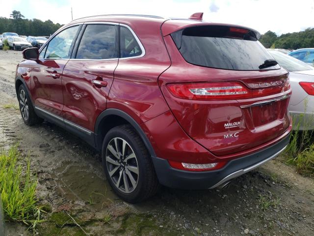 5LMCJ3D90KUL38183 - 2019 LINCOLN MKC RESERV RED photo 3