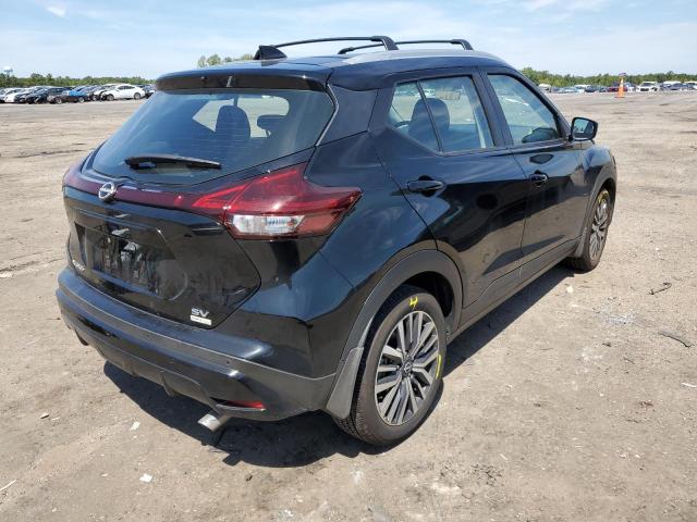 3N1CP5CV4NL494826 - 2022 NISSAN KICKS SV BLACK photo 4