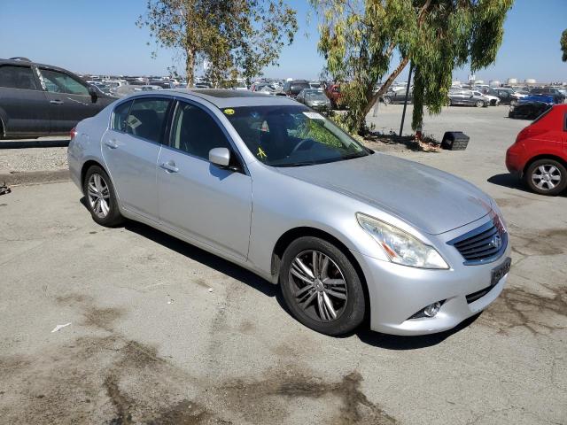 JN1DV6AP7CM701023 - 2012 INFINITI G25 BASE SILVER photo 1