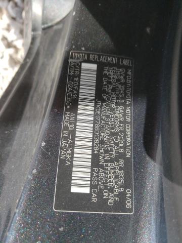 JTKDE177860138284 - 2006 TOYOTA SCION TC 灰色 照片 10