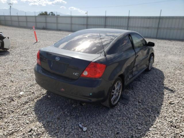 JTKDE177860138284 - 2006 TOYOTA SCION TC 灰色 照片 4