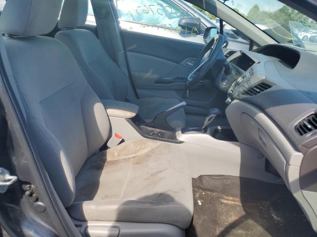 2HGFB2F64CH553991 - 2012 HONDA CIVIC HF GRAY photo 5