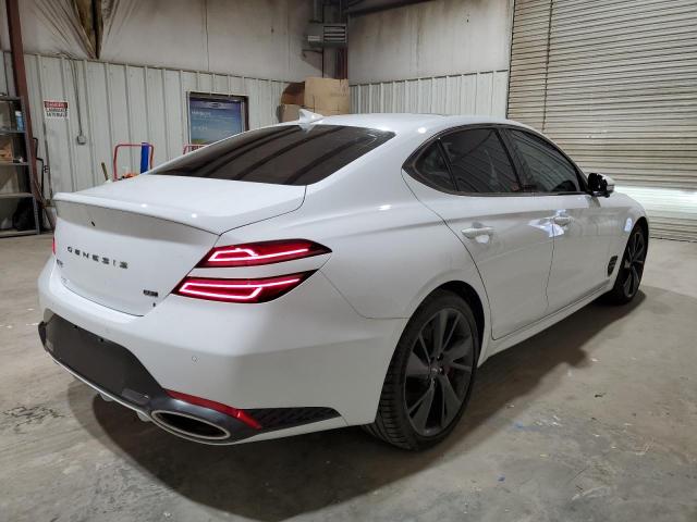 KMTG54TE7NU102024 - 2022 GENESIS G70 BASE WHITE photo 4