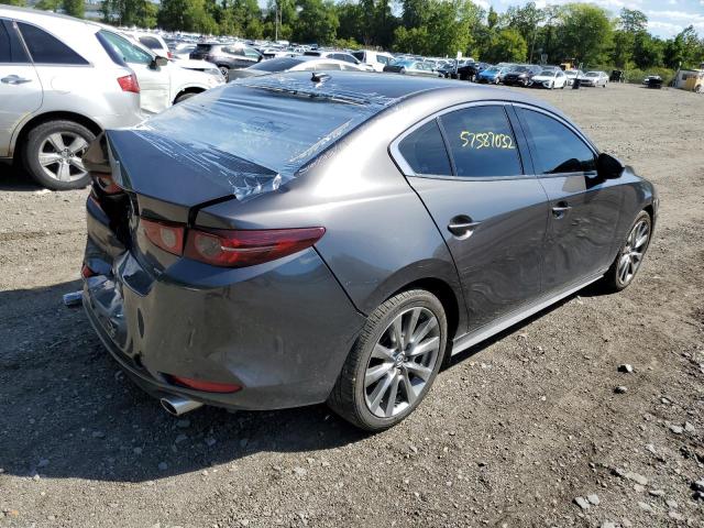 3MZBPBDM8MM207670 - 2021 MAZDA 3 PREMIUM GRAY photo 4