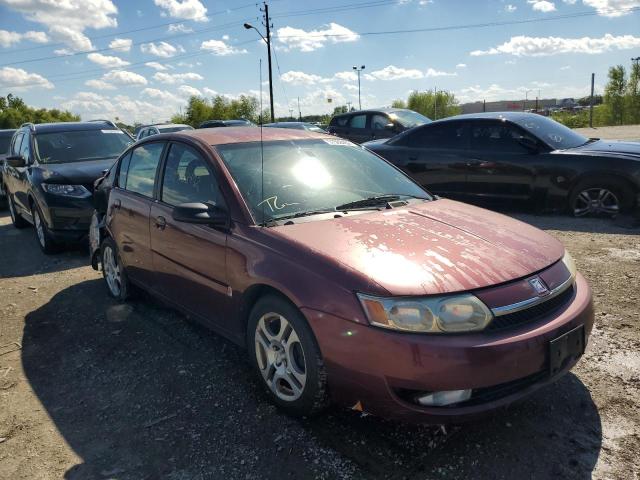 1G8AL52F23Z177427 - 2003 SATURN ION LEVEL BURGUNDY photo 1