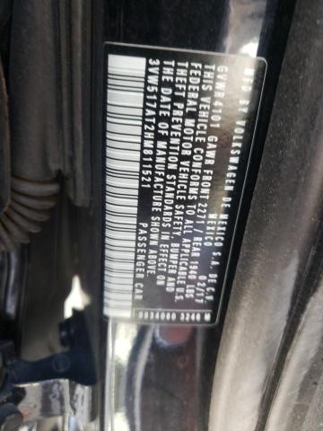 3VW517AT2HM811521 - 2017 VOLKSWAGEN BEETLE S/S 黑色 照片 10