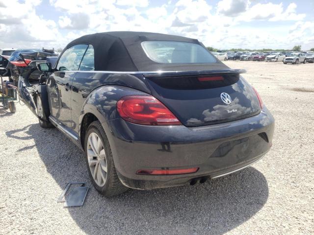 3VW517AT2HM811521 - 2017 VOLKSWAGEN BEETLE S/S 黑色 照片 3