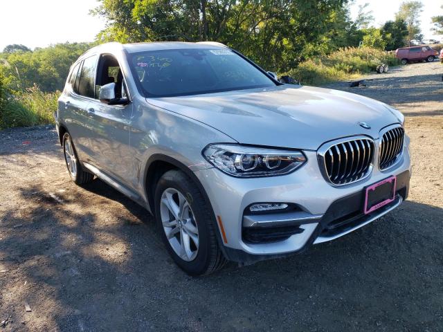 5UXTR9C50KLP83397 - 2019 BMW X3 XDRIVE3 SILVER photo 1