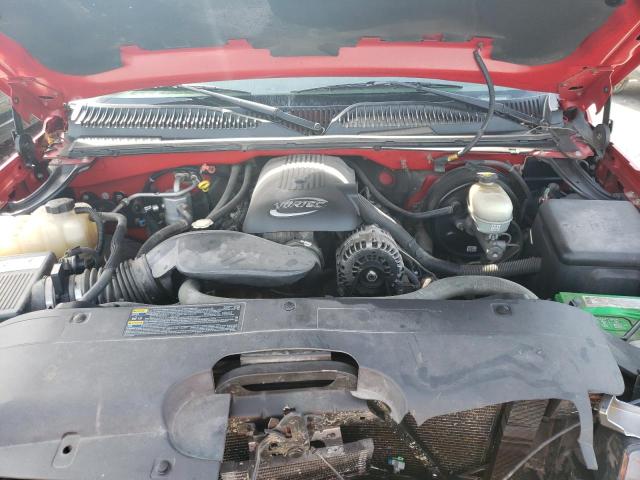 2GCEK13T251197485 - 2005 CHEVROLET SILVERADO4 RED photo 7