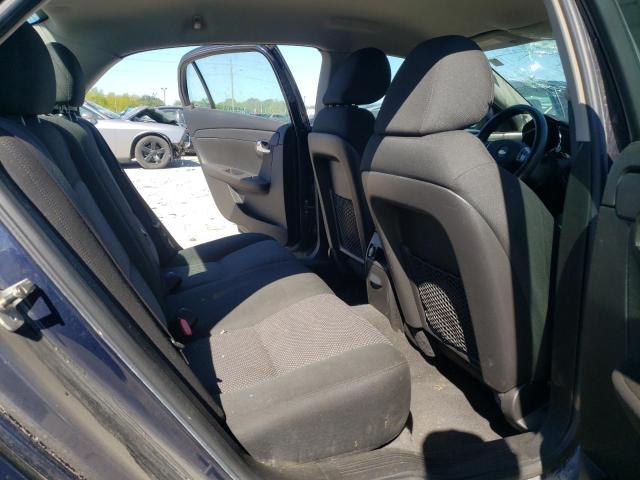 1G1ZC5E12BF116046 - 2011 CHEVROLET MALIBU 1LT ლურჯი ფოტო 6