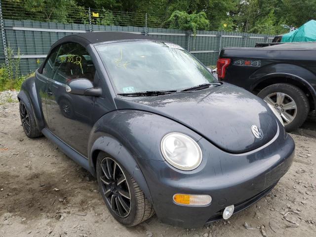 3VWCM31Y55M356131 - 2005 VOLKSWAGEN NEW BEETLE BLACK photo 1