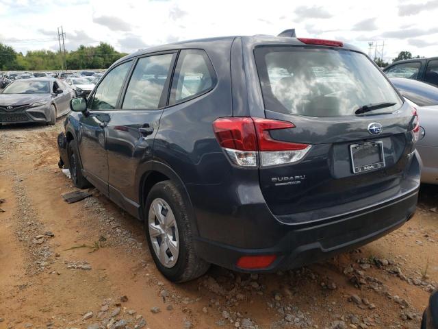 JF2SKAAC0NH405349 - 2022 SUBARU FORESTER GRAY photo 3