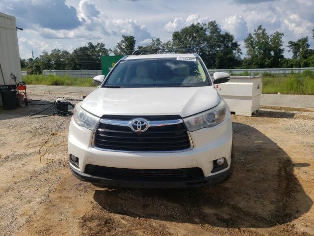 5TDKKRFH6FS073397 - 2015 TOYOTA HIGHLANDER WHITE photo 9