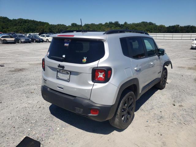 ZACNJBBB6KPK02297 - 2019 JEEP RENEGADE L SILVER photo 4