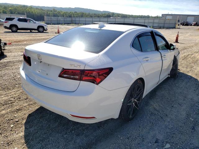 19UUB1F51GA005380 - 2016 ACURA TLX TECH WHITE photo 4