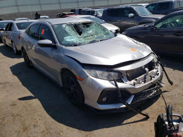 SHHFK7G43JU203441 - 2018 HONDA CIVIC SPOR GRAY photo 1