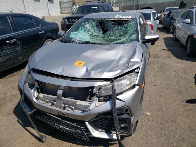 SHHFK7G43JU203441 - 2018 HONDA CIVIC SPOR GRAY photo 9