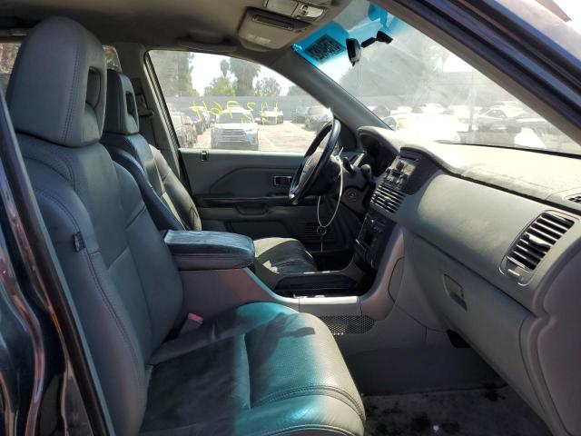 2HKYF18524H584885 - 2004 HONDA PILOT EXL GRAY photo 5