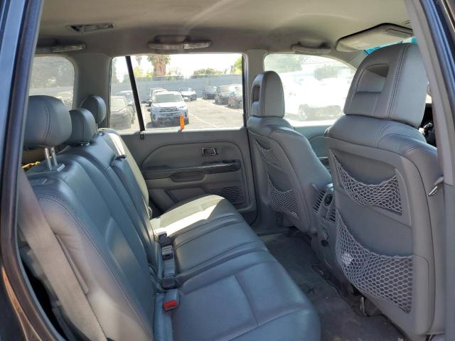 2HKYF18524H584885 - 2004 HONDA PILOT EXL GRAY photo 6