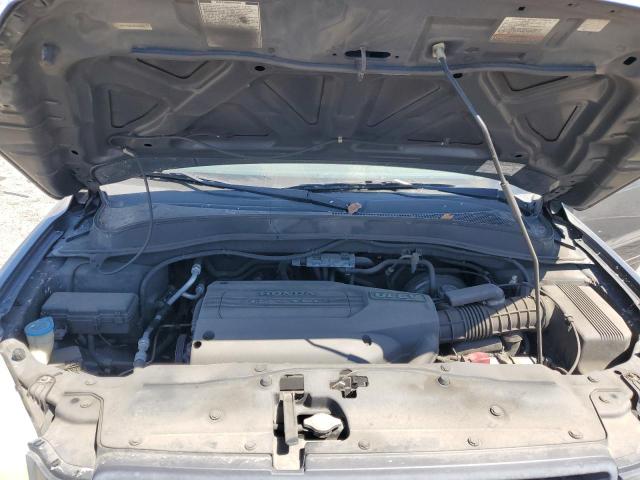 2HKYF18524H584885 - 2004 HONDA PILOT EXL GRAY photo 7