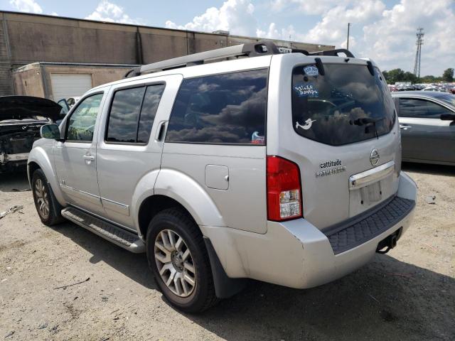 5N1BR18A88C631828 - 2008 NISSAN PATHFINDER SILVER photo 3