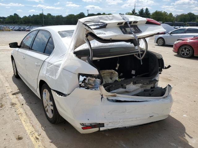 3VW2K7AJ4FM350222 - 2015 VOLKSWAGEN JETTA BASE WHITE photo 3