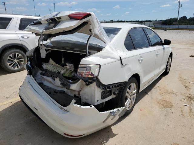 3VW2K7AJ4FM350222 - 2015 VOLKSWAGEN JETTA BASE WHITE photo 4