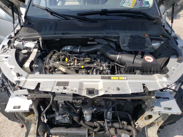 SALVR2BG7HH169827 - 2017 LAND ROVER RANGE ROVE SILVER photo 7