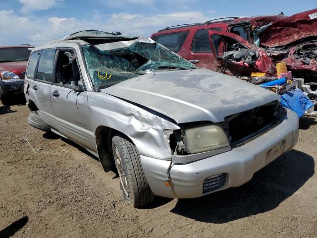 JF1SF65641H731014 - 2001 SUBARU FORESTER S SILVER photo 1