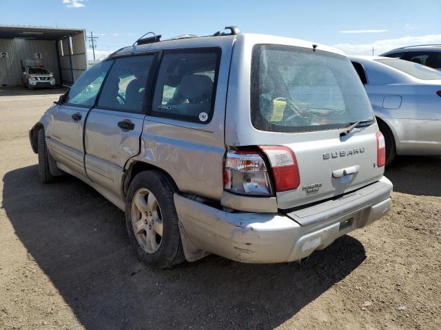 JF1SF65641H731014 - 2001 SUBARU FORESTER S SILVER photo 3
