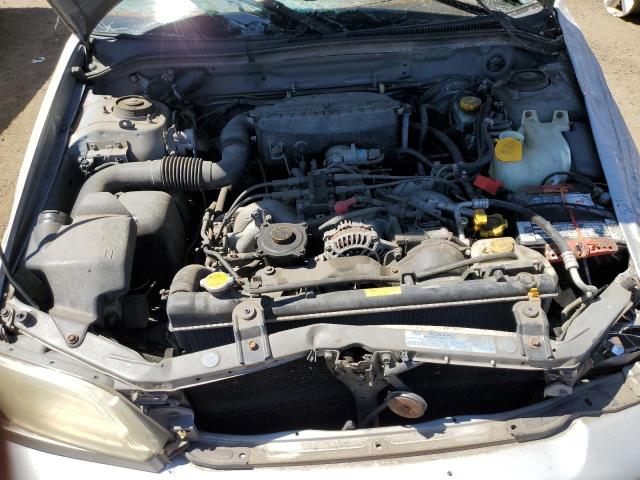 JF1SF65641H731014 - 2001 SUBARU FORESTER S SILVER photo 7