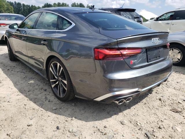 WAUA4CF50NA026383 - 2022 AUDI S5 PREMIUM GRAY photo 3