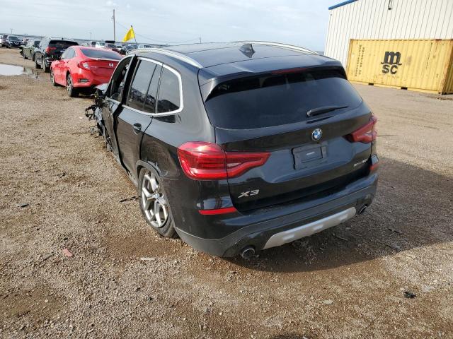 5UXTY3C00L9D03803 - 2020 BMW X3 SDRIVE3 BLACK photo 3