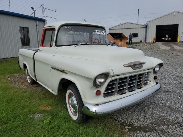 VH255T027623 - 1955 CHEVROLET CAMEO WHITE photo 1