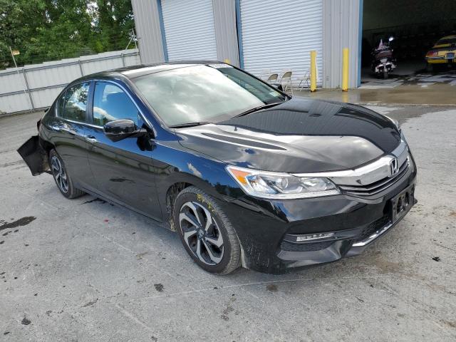 1HGCR2F76GA236113 - 2016 HONDA ACCORD EX BLACK photo 1