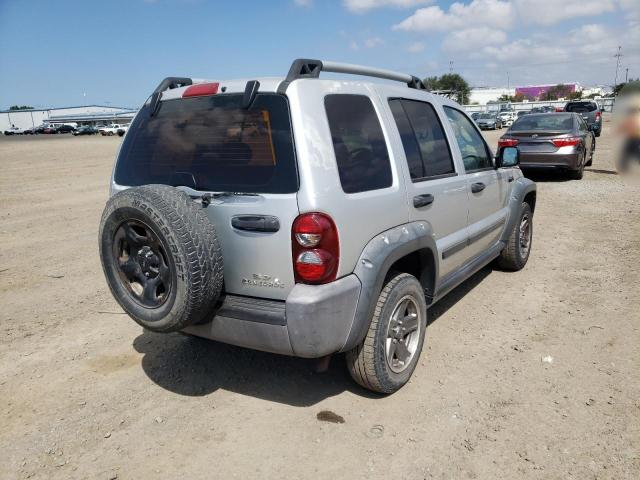 1J4GL38K66W101329 - 2006 JEEP LIBERTY RE SILVER photo 4