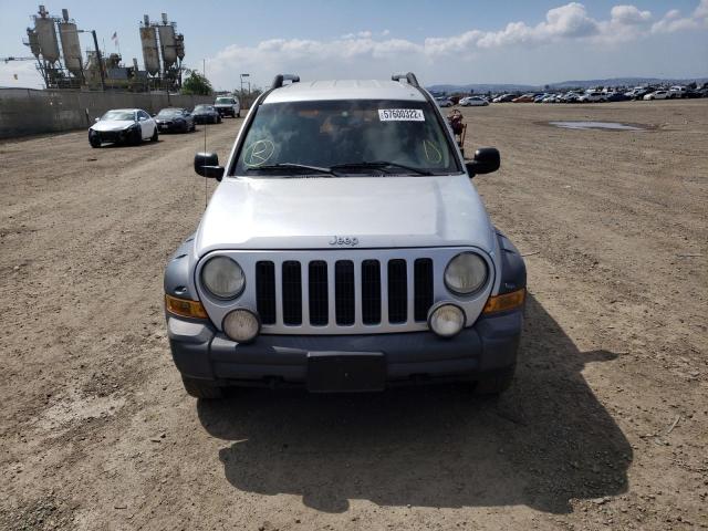 1J4GL38K66W101329 - 2006 JEEP LIBERTY RE SILVER photo 9