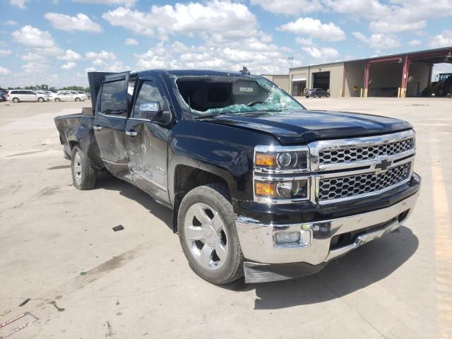 3GCPCSEC1FG435652 - 2015 CHEVROLET SILVERADO BLACK photo 1