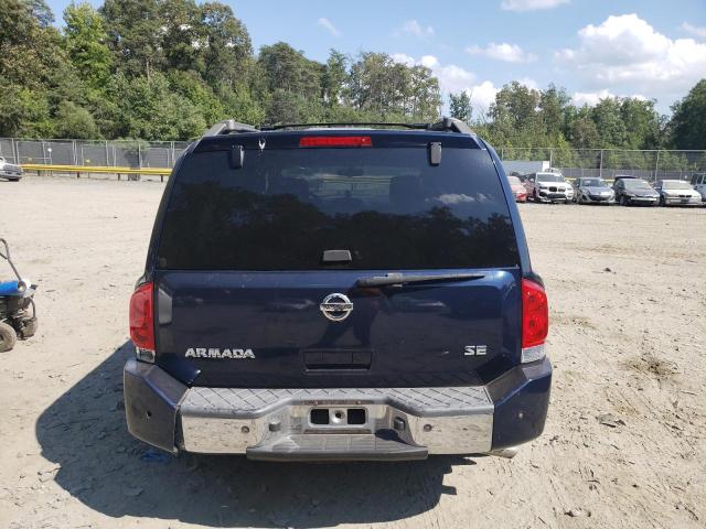 5N1AA08BX6N741190 - 2006 NISSAN ARMADA SE BLUE photo 9