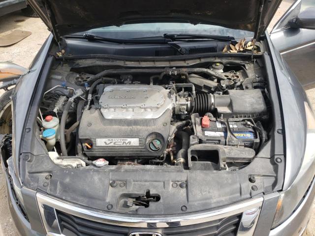 1HGCP36819A005496 - 2009 HONDA ACCORD EXL GRAY photo 7