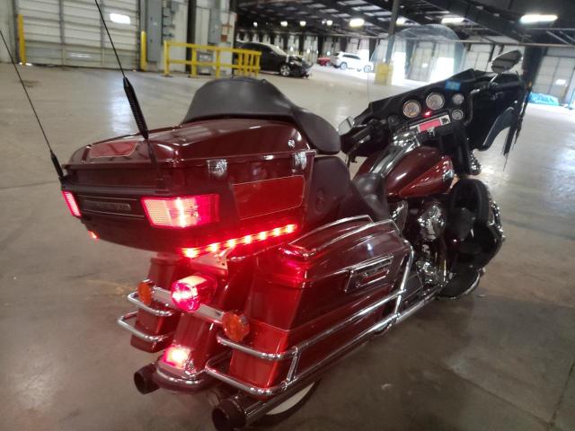 1HD1FC4198Y619912 - 2008 HARLEY-DAVIDSON FLHTCUI 红色 照片 4