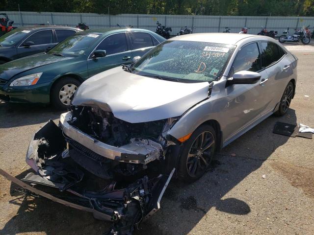 SHHFK7H40LU214589 - 2020 HONDA CIVIC SPOR SILVER photo 2